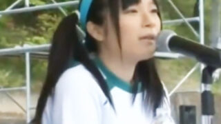 体育祭潜入でロリ娘を誘拐・暴行