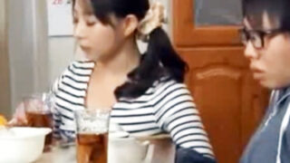 コタツで息子が勃起し、母子交尾を描いた家族団欒の物語。