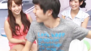 美女コンビがMM号で童貞君に筆下ろしフルコースをもてなす