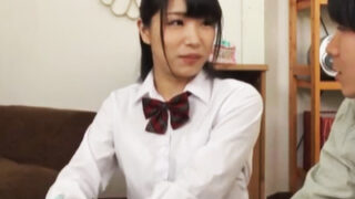 家庭教師に脅され、JKが中出し専用の肉便器にされる。