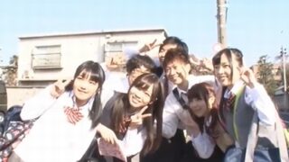 修学旅行中のJKが旅館で毎晩乱交パーティを開催。