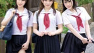 ゲリラ豪雨の雨宿り中に仲良し女子3人の悲劇が起きた