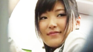 逆転美人OLが痴漢された相手に精子を搾られる展開