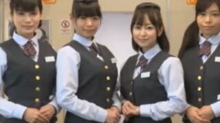 コロナ禍の満員電車でも快適さを提供する「オマンコ鉄道」による性的サービス。