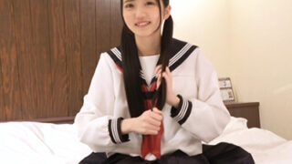 卒業したJKが上京後、過激な中出しをされる。
