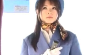 美人バスガイドが乗客に狙われ、バス内で輪姦被害に遭う。