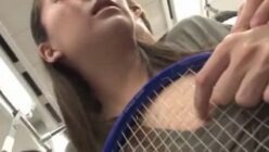 電車内で痴漢に抵抗できず、濡れてしまいレイプされるお姉さん。