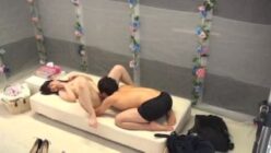 カメラ前で男友達とセックスする酔っぱらい素人お姉さん