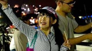夏祭り帰りの美少女が野外で中出しされる。