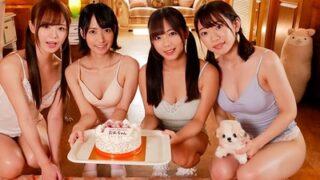 美少女4人と1人の究極の5Pハーレム