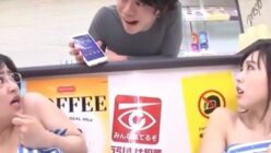 催眠アプリでコンビニ店員を支配し、店内で自由にやりたい放題できる話です。