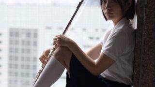 可愛い地味なJKを主観で根本まで種付けし中出しする。