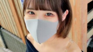 地雷系メイクの素人が温泉旅館で久々にエッチ