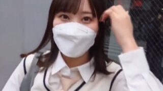 リアルJKがデート後にラブホでSEX