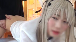 18歳の美少女レイヤーが、顔出しNGの条件でゴムなしでの孕ませ交尾に挑む。
