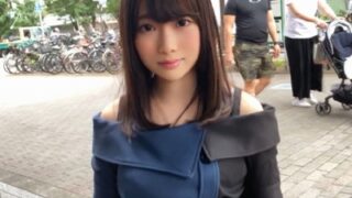 ガチ天使級の素人が降臨！ファミレスバイト中の女子大生が顔射。