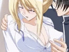 図書館で婚約者イケメン青年に責められるツンデレお姉さんのエロアニメ