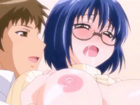 クラスメイトのオタク眼鏡女子とイケメン男子が意気投合し、エッチな展開に。