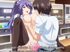 ネカフェ勤務のグラマー巨乳お姉さんが後輩にイケナイ誘惑、母乳でお仕置きエッチ。