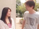 低身長でキュートなミニマムボディの桃尻少女がイケメン男優との初AV撮影で胸キュン濃密エッチ