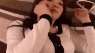 関西弁の可愛い姉が帰ろうとしたら、同級生に押し倒されハメ撮りされる。