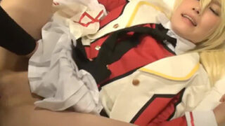 媚薬を効かせたコスプレ美少女との中出し生挿入交尾