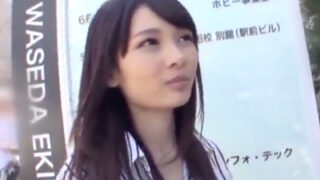 早稲田駅前でロリ顔素人をナンパし、生中出しで妊娠