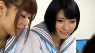 女子だけの半裸学園で淫乱JKが手当たりしだいハメ撮り