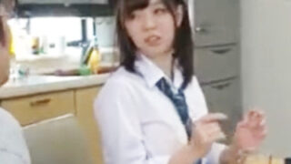 再婚相手の義兄に家庭内強姦され、JK妹が膣内射精で泣き叫ぶ。