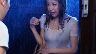 暴風雨の夜、家庭教師との禁断の衝動