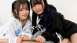 W地雷痴女に何度も責められ、中出しされるハーレム3P