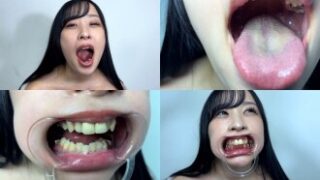喉ちんこが可愛いゆのちゃんの口内を観察