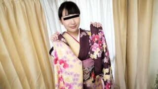 神楽麻衣が振袖を着た軟体巨乳のイキまくり娘