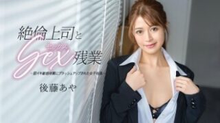 パワフルな上司と部下のセックス残業を描いた作品で、後藤あやが出演しています。